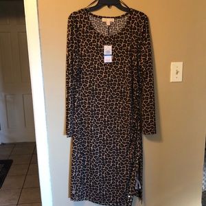 Women’s Michael Kors cheetah print dress